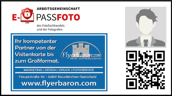 E-Passfoto Sicherheitskarte