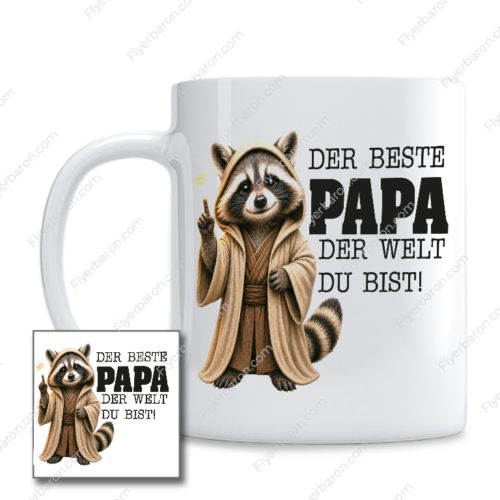 Tasse: Der beste Papa der Welt du bist!